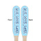 Live Love Lake Wooden Food Pick - Paddle - Double Sided - Front & Back