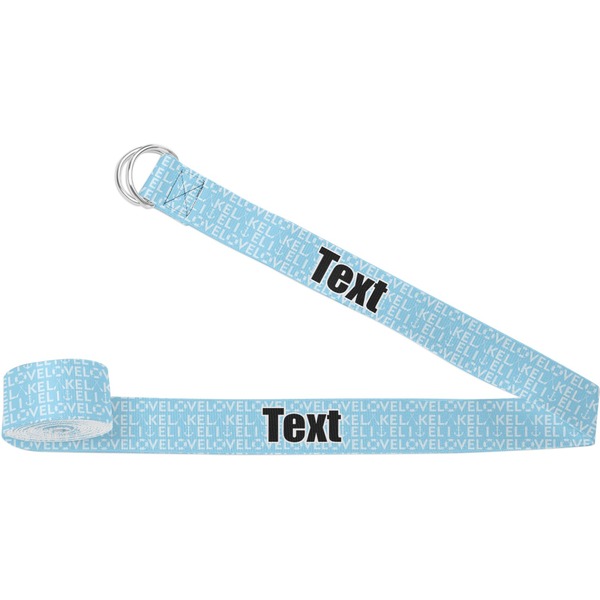 Custom Live Love Lake Yoga Strap (Personalized)