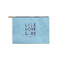 Live Love Lake Zipper Pouch Small (Front)