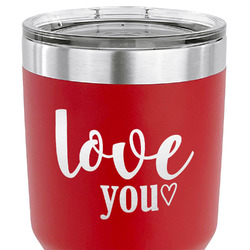 Love Quotes and Sayings 30 oz Stainless Steel Tumbler - Red - Double Sided