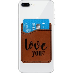 Love Quotes and Sayings Leatherette Phone Wallet