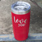 Love Quotes and Sayings Red Polar Camel Tumbler - 20oz - Angled