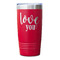 Love Quotes and Sayings Red Polar Camel Tumbler - 20oz - Single Sided - Approval