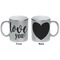 Love Quotes and Sayings Silver Mug - Approval