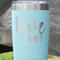 Love Quotes and Sayings Teal Polar Camel Tumbler - 20oz - Close Up