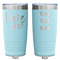 Love Quotes and Sayings Teal Polar Camel Tumbler - 20oz -Double Sided - Approval