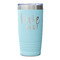 Love Quotes and Sayings Teal Polar Camel Tumbler - 20oz - Single Sided - Approval