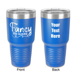 Mom Quotes and Sayings 30 oz Stainless Steel Tumbler - Royal Blue - Double-Sided