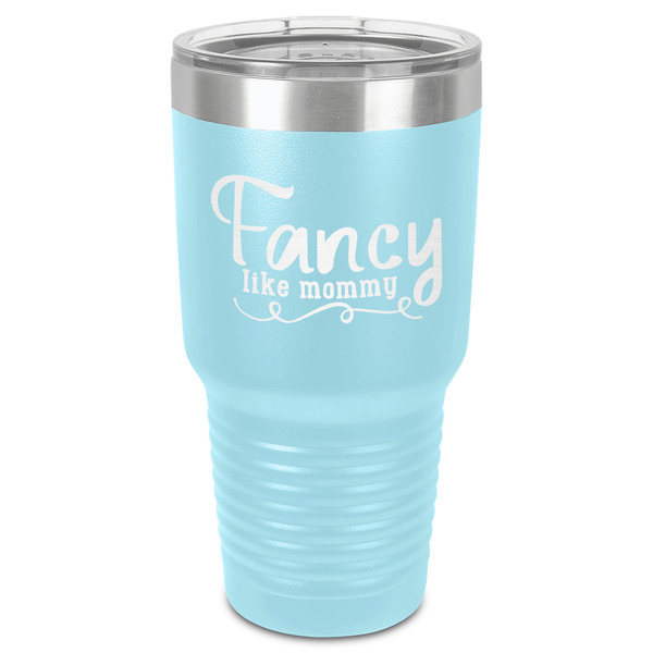 Custom Mom Quotes and Sayings 30 oz Stainless Steel Tumbler - Teal - Single-Sided