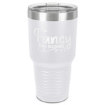 Mom Quotes and Sayings 30 oz Stainless Steel Tumbler - White - Single-Sided