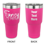 Mom Quotes and Sayings 30 oz Stainless Steel Tumbler - Pink - Double Sided