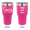 Mom Quotes and Sayings 30 oz Stainless Steel Ringneck Tumblers - Pink - Double Sided - APPROVAL