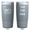 Mom Quotes and Sayings Gray Polar Camel Tumbler - 20oz - Double Sided - Approval