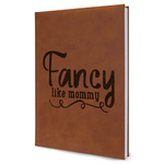 Mom Quotes and Sayings Leather Sketchbook - Large - Double Sided