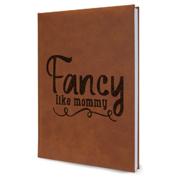 Mom Quotes and Sayings Leather Sketchbook - Large - Double Sided