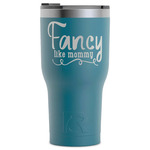 Mom Quotes and Sayings RTIC Tumbler - Dark Teal - Laser Engraved - Single-Sided