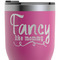 Mom Quotes and Sayings RTIC Tumbler - Magenta - Close Up