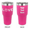 Police Quotes and Sayings 30 oz Stainless Steel Ringneck Tumblers - Pink - Double Sided - APPROVAL