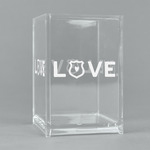 Police Quotes and Sayings Acrylic Pen Holder