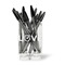 Police Quotes and Sayings Acrylic Pencil Holder - FRONT