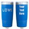 Police Quotes and Sayings Blue Polar Camel Tumbler - 20oz - Double Sided - Approval