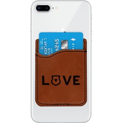 Police Quotes and Sayings Leatherette Phone Wallet