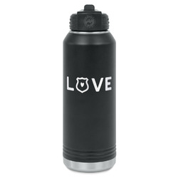 Police Quotes and Sayings Water Bottles - Laser Engraved - Front & Back
