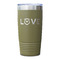 Police Quotes and Sayings Olive Polar Camel Tumbler - 20oz - Single Sided - Approval