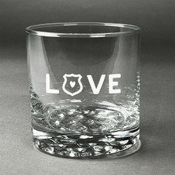 Police Quotes and Sayings Whiskey Glass (Single)