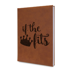 Princess Quotes and Sayings Leatherette Journal - Single Sided