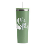 Princess Quotes and Sayings RTIC Everyday Tumbler with Straw - 28oz - Light Green - Double-Sided