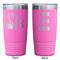 Princess Quotes and Sayings Pink Polar Camel Tumbler - 20oz - Double Sided - Approval