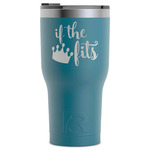 Princess Quotes and Sayings RTIC Tumbler - Dark Teal - Laser Engraved - Single-Sided