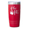 Princess Quotes and Sayings Red Polar Camel Tumbler - 20oz - Single Sided - Approval