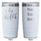 Princess Quotes and Sayings White Polar Camel Tumbler - 20oz - Double Sided - Approval