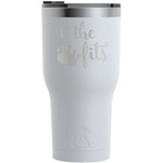 Princess Quotes and Sayings RTIC Tumbler - White - Engraved Front