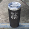 Religious Quotes and Sayings Black Polar Camel Tumbler - 20oz - Angled