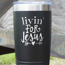 Religious Quotes and Sayings 20 oz Stainless Steel Tumbler