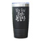 Religious Quotes and Sayings Black Polar Camel Tumbler - 20oz - Single Sided - Approval