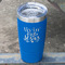 Religious Quotes and Sayings Blue Polar Camel Tumbler - 20oz - Angled