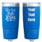 Religious Quotes and Sayings Blue Polar Camel Tumbler - 20oz - Double Sided - Approval