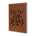 Religious Quotes and Sayings Leather Sketchbook - Small - Single Sided