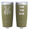 Religious Quotes and Sayings Olive Polar Camel Tumbler - 20oz - Double Sided - Approval