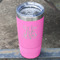 Religious Quotes and Sayings Pink Polar Camel Tumbler - 20oz - Angled