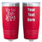 Religious Quotes and Sayings Red Polar Camel Tumbler - 20oz - Double Sided - Approval