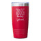 Funny Quotes and Sayings Red Polar Camel Tumbler - 20oz - Single Sided - Approval