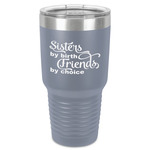 Sister Quotes and Sayings 30 oz Stainless Steel Tumbler - Grey - Single-Sided