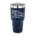 Sister Quotes and Sayings 30 oz Stainless Steel Tumbler - Navy - Single Sided