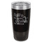 Sister Quotes and Sayings Black Polar Camel Tumbler - 20oz - Front