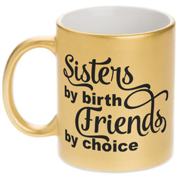 Sister Quotes and Sayings Metallic Mug